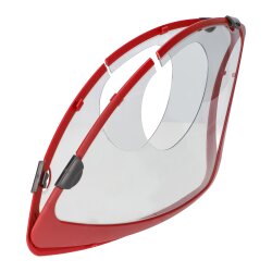 Kleiderschutz 26 Zoll / 28 Zoll Elegance rot paar Transparent