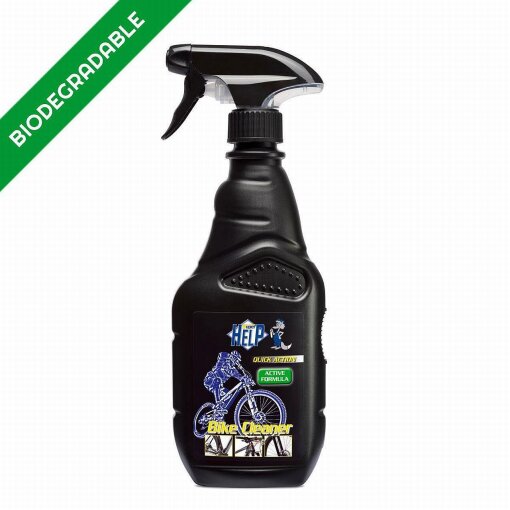Fahrrad Reiniger von SuperHelp mit Fett / Schmutz / Ã–llösekraft 500 ML Sprühflasche