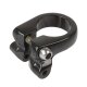 Sattelklemme mit Gepäckträgerbefestigung Ø 31.8 mm schwarz