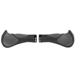 ergonomischer komfort Schraubgriff von Velo paarweise Gel 135 + 135 mm schwarz grau