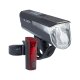 LED USB-Beleuchtungs-Set BLC 820 + DUO Led-Rücklicht, 80 LUX, Osram, STVZO