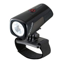 Batterie Helmlampe SIGMA BUSTER 400 HL, 400 Lumen,...