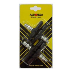 Bremsschuh für V Brake 70 mm Alhonga Aluminium 4...