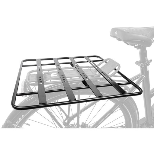 Fahrrad Gepäckträgerplatte Vergrößerung 40 x40 Racky Baseplate schwarz