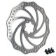 TIYO Fahrrad Bremsscheibe 180mm 2 Stück Edelstahl Fahrrad Bremsscheiben mit Schrauben für die meisten Fahrräder geeignet Rennrad Mountainbike BMX MTB