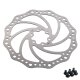 TIYO Fahrrad Bremsscheibe 180mm 2 Stück Edelstahl Fahrrad Bremsscheiben mit Schrauben für die meisten Fahrräder geeignet Rennrad Mountainbike BMX MTB