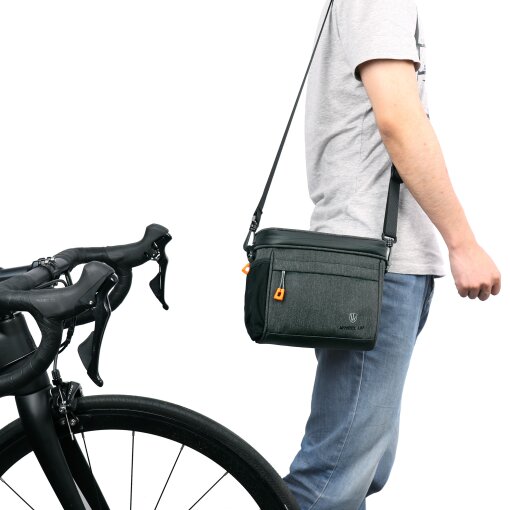 Fahrrad Tasche Lenkertasche Smartphone Halterung Handy Tasche E-Bike Tasche türkis