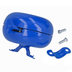 Fahrradglocke Ding Dong Glocke Zweiklang Ø 80 mm blau