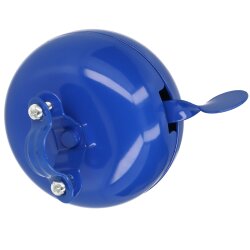 Fahrradglocke Ding Dong Glocke Zweiklang Ø 80 mm blau
