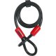 Abus Cobra Cable 12/120 Schlaufenkabel, black, AS