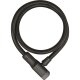Abus Kabelschloss Racer 6412K/85 black, AS