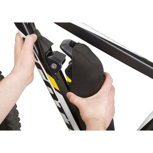 E-Bike Akku Schutzhülle M-Wave E-Protect BOSCH und Shimano Neoprene Cord schwarz