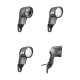 B&M Scheinwerfer Lumotec Upp DC 30 LUX E-Bike, 6 - 42V Gleichstrom, 35 LUX, AS