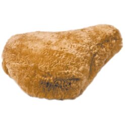 LAMMFELLSATTELBEZUG KOMFORT CAMEL