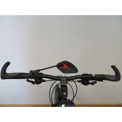 Krampe Fahrradspiegel KF Sport Typ A, Rückspiegel (große Version 13,1 x 8,2 cm), AS