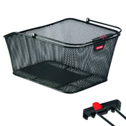 Klickfix HR-Korb City II, engmaschig, in Fahrtrichtung...