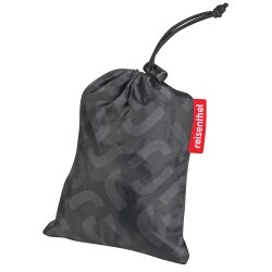 Klickfix Regenüberzug S für Roomy/kompakte Lenkertaschen schwarz-grau
