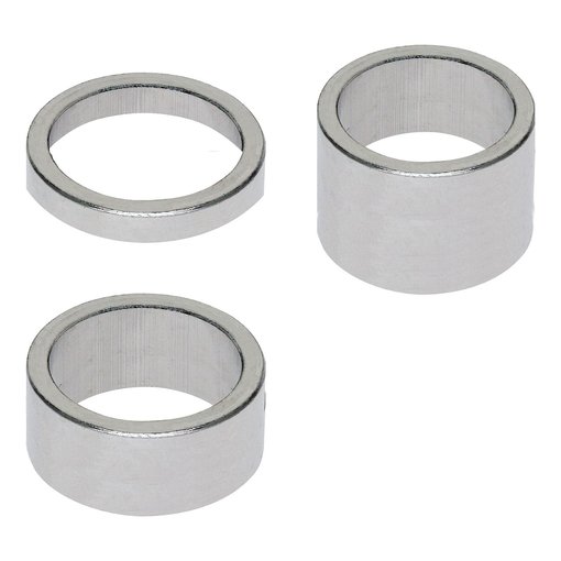 Aluminium Distanzringe 1.1/8 10 mm chrom (silber)( Ausverkauft )