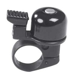 Glocke Billy Micro, Aluminium, schwarz, AS auf Headerkarte