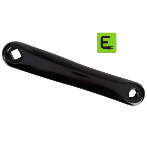 Kurbel für E Bike geeignet aus Aluminium JIS/ Vierkant 170 mm Montageposition RECHTS